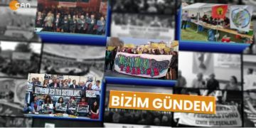 25 KASIM KADINA YÖNELİK ŞİDDETE KARŞI ULUSLARARASI MÜCADELE GÜNÜ, 
ELİF SONZAMANCI İLE BİZİM GÜNDEM. 

KONUKLAR: GAZETECİ NİLGÜN METE, 
KON-MED EŞBAŞKANI RUKEN AKÇA, 
FEDA BASIN SORUMLUSU ZEHRA HEZER, 
CAN TV PROGRAMCISI HÜLYA İMAK.