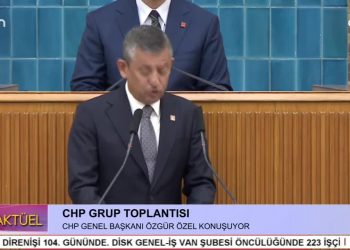 – CHP GRUP TOPLANTISI
– CHP GENEL BAŞKANI ÖZGÜR ÖZEL KONUŞUYOR