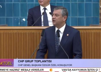 – CHP GRUP TOPLANTISI
– CHP GENEL BAŞKANI ÖZGÜR ÖZEL KONUŞUYOR