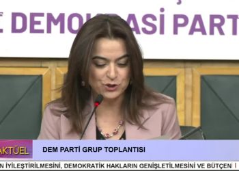 – DEM PARTİ EŞ GENEL BAŞKANI TÜLAY HATİMOĞULLARI KONUŞUYOR
– DEM PARTİ GRUP TOPLANTISI