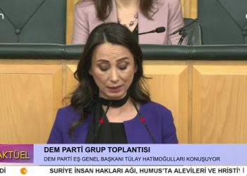 DEM PARTİ EŞ GENEL BAŞKANI TÜLAY HATİMOĞULLARI KONUŞUYOR – DEM PARTİ GRUP TOPLANTISI