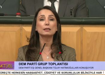 DEM PARTİ GRUP TOPLANTISI – DEM PARTİ EŞ GENEL BAŞKANI TÜLAY HATİMOĞULLARI KONUŞUYOR