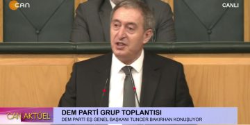 DEM PARTİ GRUP TOPLANTISI – DEM PARTİ EŞ GENEL BAŞKANI TUNCER BAKIRHAN KONUŞUYOR