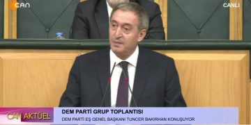 DEM PARTİ GRUP TOPLANTISI – DEM PARTİ EŞ GENEL BAŞKANI TUNCER BAKIRHAN KONUŞUYOR