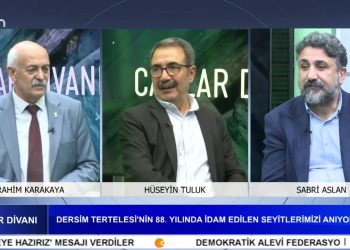 DERSİM TERTELESİ’NİN 88. YILINDA İDAM EDİLEN SEYİTLERİMİZİ ANIYORUZ, İbrahim Karakaya İle Canlar Divanı Programının Konuğu: Hüseyin Tuluk, Sabri Aslan.