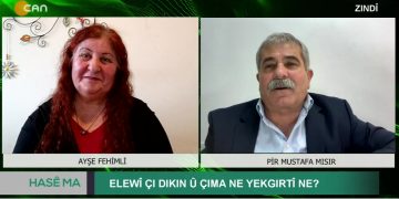 ELEWÎ ÇI DIKIN Û ÇIMA NE YEKGIRTÎ NE?, 
Ayşe Fehimli İle Hase Ma Programının Konuğu Pir Mustafa Mısır.