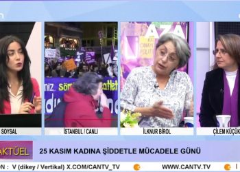 Ezgi Soysal ile Can Aktüel 25 Kasım özel programının konukları Çilem Küçükkeleş ve İlknur Birol
