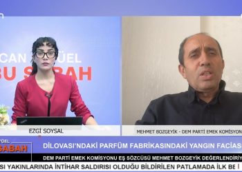 Ezgi Soysal İle Can Aktüel Bu Sabah Programının 2. Bölüm Konuğu DEM parti Emek Komisyonu Eş sözcüsü Mehmet Bozgeyik