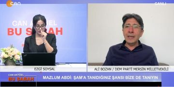 Ezgi Soysal İle Can Aktüel Bu Sabah Programının 2. Bölüm Konuğu Dem Parti Mersin Milletvekili Ali Bozan