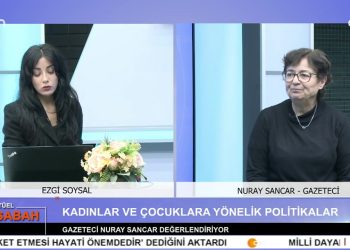 EZGİ SOYSAL İLE CAN AKTÜEL BU SABAH PROGRAMININ 2. BÖLÜM KONUĞU GAZETECİ NURAY SANCAR
