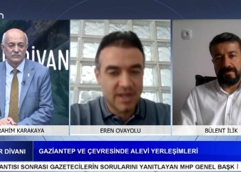 GAZİANTEP VE ÇEVRESİNDE ALEVİ YERLEŞİMLERİ, İbrahim Karakaya İle Canlar Divanı Programının Konuğu: Bülent İlik, Eren Ovayolu.