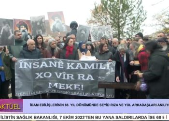 İDAM EDİLİŞLERİNİN 88. YIL DÖNÜMÜNDE SEYİD RIZA VE YOL ARKADAŞLARI ANILIYOR