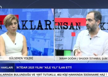 İKTİDAR 2025 YILINI ‘AİLE YILI’ İLAN ETTİ, Gülseren Yoleri İle İnsan Hakları Programının Konuğu Shuder İstanbul Şube Başkanı İkram Doğan.