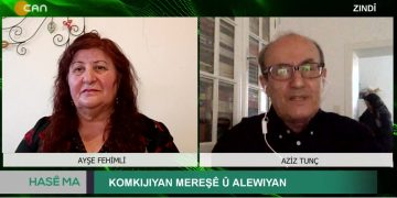 – KOMKUJIYAN MEREŞÊ Û ELEWÎ
– Ayşe Fehimli İle Hasê Ma Programının Konuğu Araştırmacı / Yazar Aziz Tunç