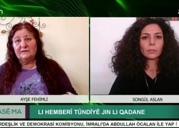 LI HEMBERÎ TÛNDİYÊ JIN LI QADANE, Ayşe Fehimli İle Hase Ma Programının Konuğu İsviçre FEDA Eşbaşkanı Songül Aslan.