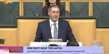 – DEM PARTİ GRUP TOPLANTISI
– DEM PARTİ EŞ GENEL BAŞKANI TUNCER BAKIRHAN KONUŞUYOR