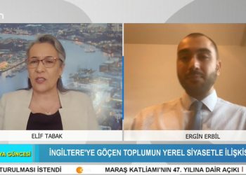 İNGİLTERE’YE GÖÇEN TOPLUMUN YEREL SİYASETLE İLİŞKİSİ – DİYASPORADA ÖRGÜTLÜLÜK VE GENÇLER – Elif Tabak İle Britanya Güncesi Programının Konuğu Enfield Belediye Lideri Ergin Erbil