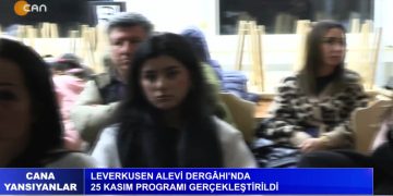 LEVERKUSEN ALEVİ DERGÂHI’NDA 25 KASIM PROGRAMI GERÇEKLEŞTİRİLDİ – CANA YANSIYANLAR