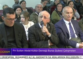 – Pir Sultan Abdal Kültür Derneği Bursa Şubesi Çalışmaları
– Hüseyin Kelleci İle Özel Program