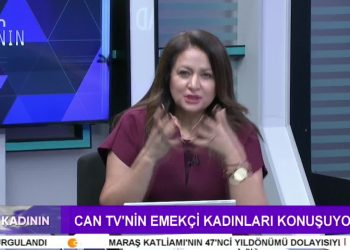 – CAN TV’NİN EMEKÇİ KADINLARI KONUŞUYOR
– Hülya İmak İle Söz Kadının Programının Konukları CanTV Programcıları Elif Tabak, Zeynep Enhas Ve Ayşe Fehimli Gazeteciler Elif Sonzamancı, Serpil Çelik Mert Ve Sevda Can