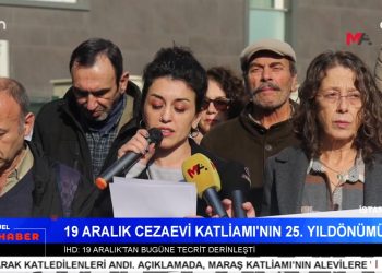 SUNUCU ELİF SONZAMANCI, 1 – DEM PARTİ MİLLETVEKİLLERİ MECLİS’E ARAŞTIRMA ÖNERGESİ VERDİ, 2 – 19 ARALIK CEZAEVİ KATLİAMININ 25. YILDÖNÜMÜ, 3 – SİVAS’TA ALEVİ KATLİAMI SÜRÜYORŞİDDETİN ÇAĞRISI, ALEVİLERİ MAĞDURİYET KONUMUNDAN ÇIKARDI, 4 – MECLİS’TE BÜTÇE MARATONU DEVAM EDİYOR